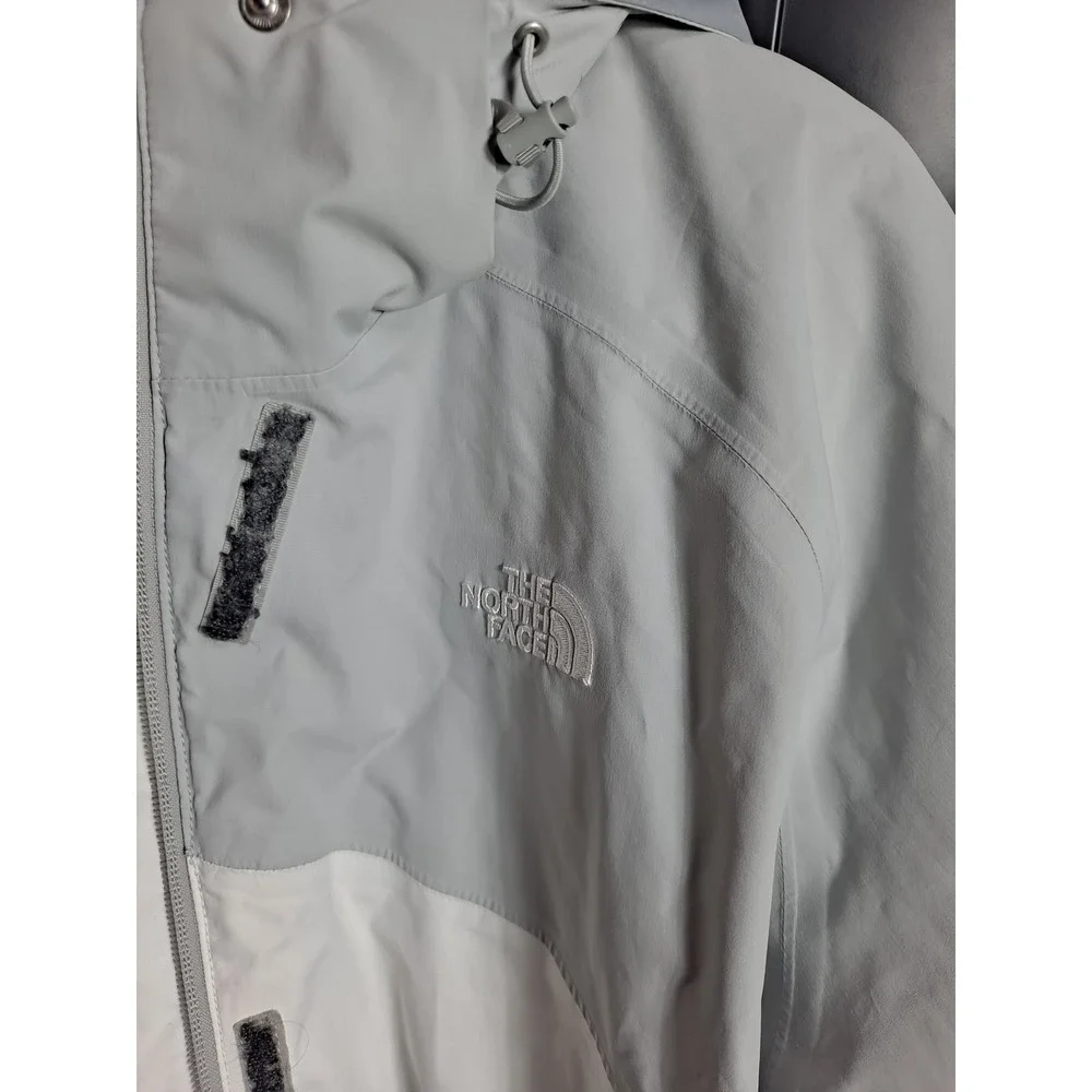 The North‎ Face Windbreaker Jacket Lightweight Full Zip Gray XL